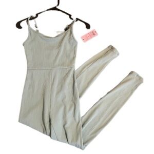 Women's Ribbed Jumpsuit